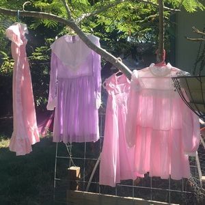 Vintage Girls Dress Lot UNION MADE